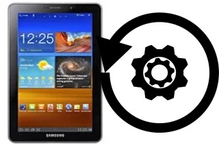 Come resettare o ripristinare a Samsung P6810 Galaxy Tab 7.7