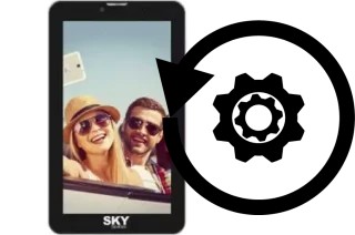 Come resettare o ripristinare a Sky-Devices SKY Platinum 7-0