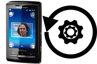 Come resettare o ripristinare a Sony Ericsson Xperia X10 mini