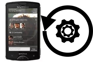 Come resettare o ripristinare a Sony Ericsson Xperia mini