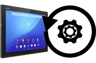 Come resettare o ripristinare a Sony Xperia Z4 Tablet WiFi