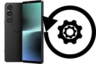 Come resettare o ripristinare a Sony Xperia 1 V