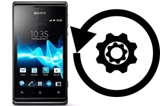 Come resettare o ripristinare a Sony Xperia E dual