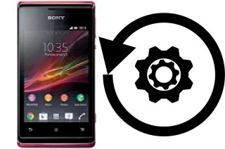 Come resettare o ripristinare a Sony Xperia E