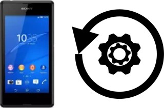 Come resettare o ripristinare a Sony Xperia E3 4G