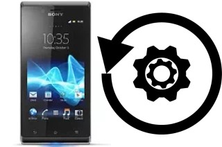 Come resettare o ripristinare a Sony Xperia J