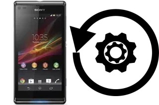 Come resettare o ripristinare a Sony Xperia L