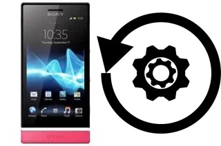 Come resettare o ripristinare a Sony Xperia U