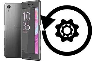 Come resettare o ripristinare a Sony Xperia X Performance