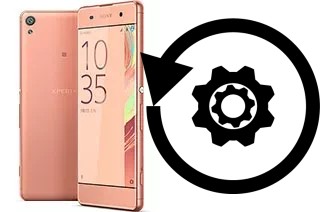 Come resettare o ripristinare a Sony Xperia XA Dual