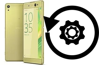 Come resettare o ripristinare a Sony Xperia XA Ultra