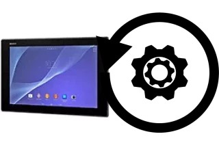 Come resettare o ripristinare a Sony Xperia Z2 Tablet LTE