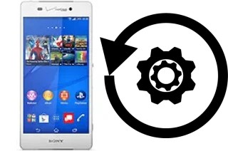 Come resettare o ripristinare a Sony Xperia Z3v