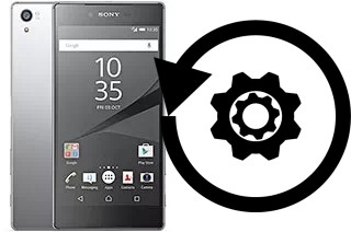 Come resettare o ripristinare a Sony Xperia Z5 Premium