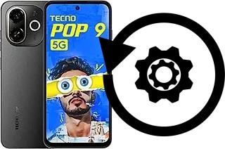 Come resettare o ripristinare a Tecno Pop 9