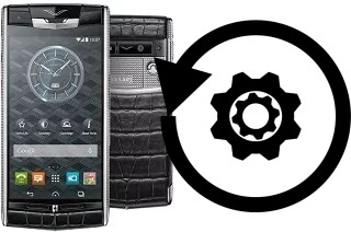 Come resettare o ripristinare a Vertu Signature Touch