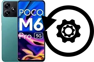 Come resettare o ripristinare a Xiaomi Poco M6 Pro