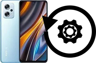 Come resettare o ripristinare a Xiaomi Poco X4 GT