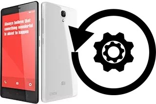 Come resettare o ripristinare a Xiaomi Redmi Note Prime