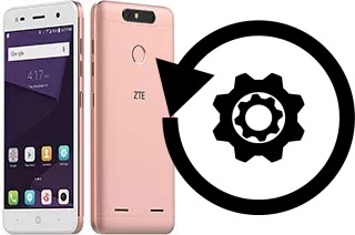 Come resettare o ripristinare a ZTE Blade V8 Mini