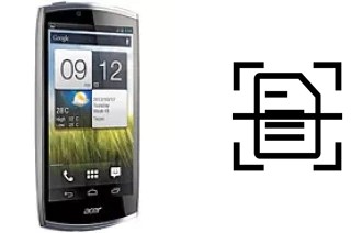 Come scannerizzare su un Acer CloudMobile S500