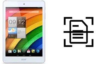 Come scannerizzare su un Acer Iconia A1-830