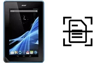 Come scannerizzare su un Acer Iconia Tab B1-A71