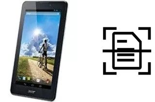 Come scannerizzare su un Acer Iconia Tab 7 A1-713