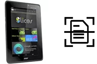 Come scannerizzare su un Acer Iconia Tab A110