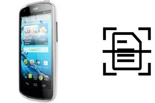 Come scannerizzare su un Acer Liquid E1