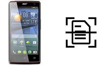 Come scannerizzare su un Acer Liquid E3 Duo Plus