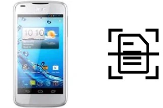 Come scannerizzare su un Acer Liquid Gallant Duo