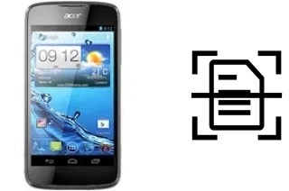 Come scannerizzare su un Acer Liquid Gallant E350