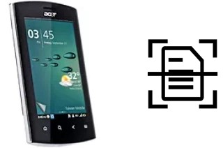 Come scannerizzare su un Acer Liquid mt