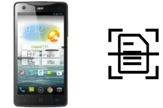 Come scannerizzare su un Acer Liquid S1