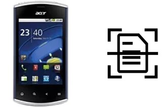 Come scannerizzare su un Acer Liquid mini E310