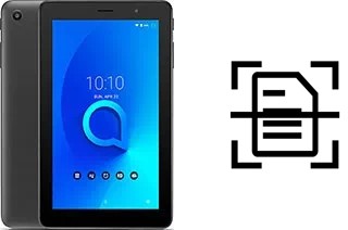 Come scannerizzare su un alcatel 1T 7