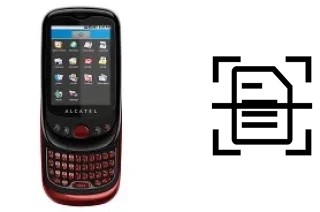 Come scannerizzare su un alcatel OT-980