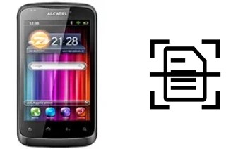 Come scannerizzare su un alcatel OT-978