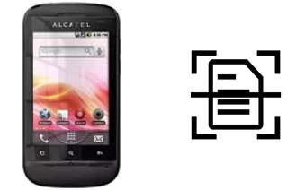 Come scannerizzare su un alcatel OT-918