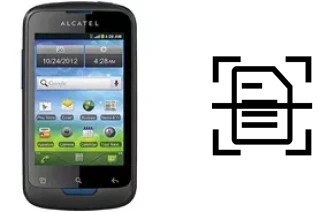 Come scannerizzare su un alcatel OT-988 Shockwave