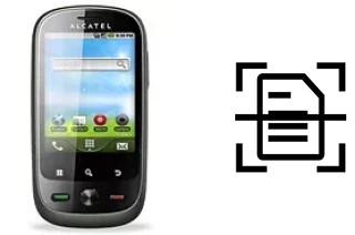 Come scannerizzare su un alcatel OT-890