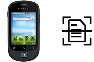 Come scannerizzare su un alcatel OT-908F