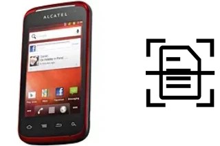 Come scannerizzare su un alcatel OT-983