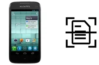 Come scannerizzare su un alcatel OT-997