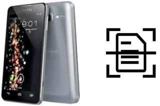 Come scannerizzare su un alcatel One Touch Snap LTE