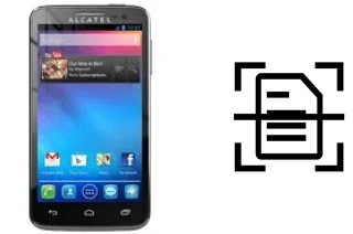 Come scannerizzare su un alcatel One Touch X'Pop