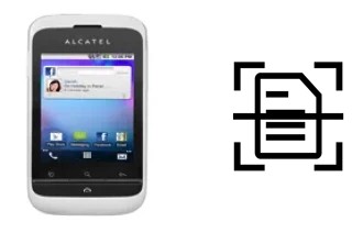 Come scannerizzare su un alcatel OT-903