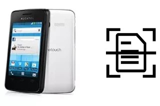 Come scannerizzare su un alcatel One Touch Pixi