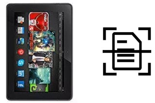 Come scannerizzare su un Amazon Kindle Fire HDX 8.9